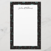 Addieren Sie Ihre Namens| Märchenland-geometrische Briefpapier (Vorderseite)