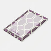 Addieren Sie Ihre Namens| Markt-Motive VIII Post-it Klebezettel (angewinkelt)