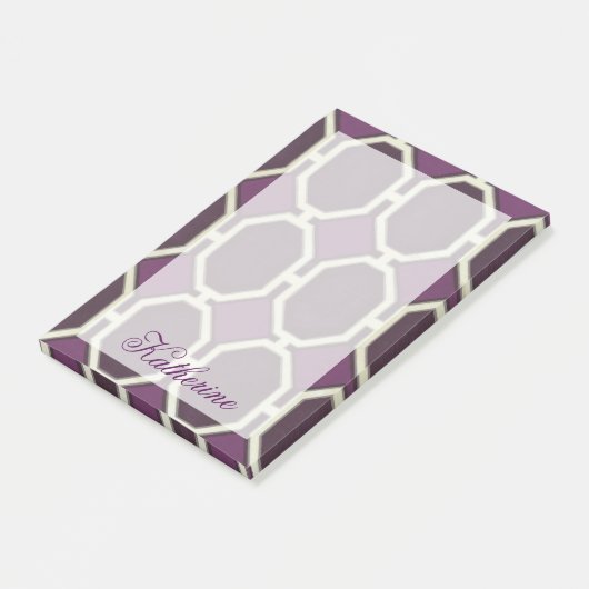 Addieren Sie Ihre Namens| Markt-Motive VIII Post-it Klebezettel (angewinkelt)