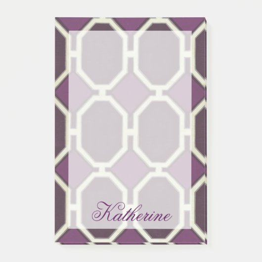 Addieren Sie Ihre Namens| Markt-Motive VIII Post-it Klebezettel (Vorderseite)