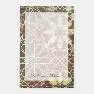 Addieren Sie Ihre Namens  Mystiker-Fliesen II Post-it Klebezettel