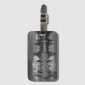 Addieren Sie Ihre Namens| Schwabacher Landung Gepäckanhänger (Vorderseite Vertikal)