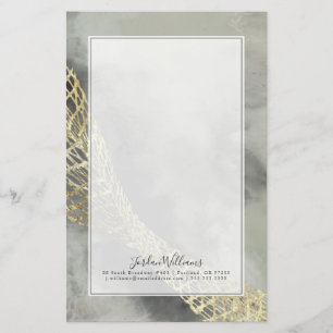 Addieren Sie Ihre Namens Wolken-Matrix Briefpapier