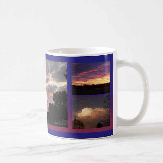 Addieren Sie Ihre Wolken-Fotos Tasse (Rechts)