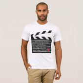 Addieren Sie Ihre Wort-Filmregisseur-Schindel T-Shirt (Vorne ganz)
