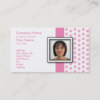 ADDIEREN Sie IHREN FOTO Visitenkarte