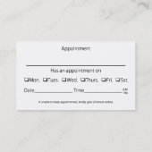 ADDIEREN Sie IHREN FOTO Visitenkarte (Rückseite)