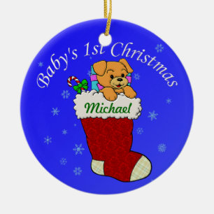 Addieren Sie Ihren Namen Keramik Ornament