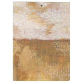 Addieren Sie Ihren Namens| bernsteinfarbiger Klemmbrett (Rückseite)