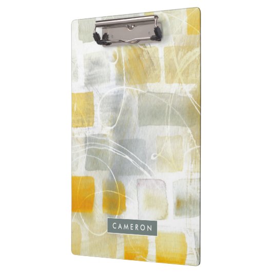 Addieren Sie Ihren Namens| Caracalla I abstrakten Klemmbrett (Links)