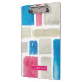 Addieren Sie Ihren Namens| Comares III abstrakten Klemmbrett (Links)