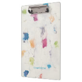 Addieren Sie Ihren Namens| Glitterati I abstrakten Klemmbrett (Links)