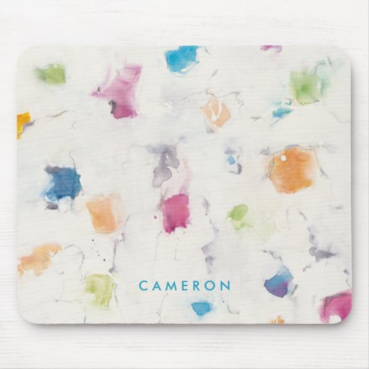 Addieren Sie Ihren Namens| Glitterati I abstrakten Mousepad (Vorne)