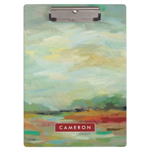 Addieren Sie Ihren Namens| Klemmbrett (Vorderseite)