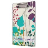 Addieren Sie Ihren Namens| Metro-Garten III Klemmbrett (Links)