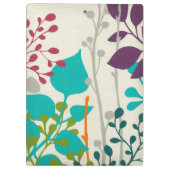 Addieren Sie Ihren Namens| Metro-Garten III Klemmbrett (Rückseite)