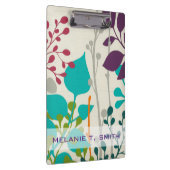 Addieren Sie Ihren Namens| Metro-Garten III Klemmbrett (Rechts)