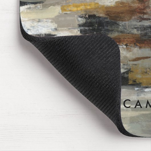 Addieren Sie Ihren Namens| neutralen abstrakten Mousepad (Ecke)