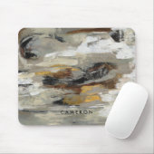 Addieren Sie Ihren Namens| neutralen abstrakten Mousepad (Mit Mouse)
