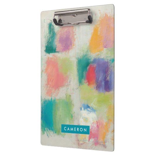 Addieren Sie Ihren Namens| Popsicles-horizontalen Klemmbrett (Links)
