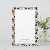 Addieren Sie Ihren Namens| skandinavischen Briefpapier (Stehend Vorderseite)