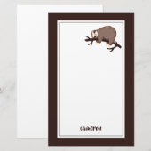 Addieren Sie Ihren Namens| Trägheits-Modus Briefpapier (Vorne/Hinten)