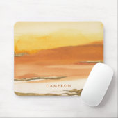 Addieren Sie Ihren Namens| vergoldeten Bernstein Mousepad (Mit Mouse)