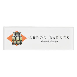 Addieren Sie Ihren Namenschild