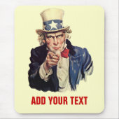 Addieren Sie Ihren Text Mousepad (Vorne)