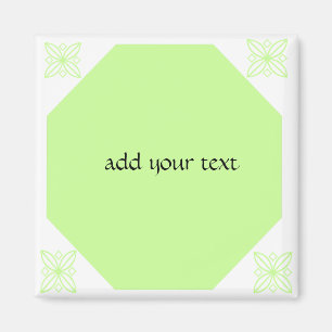 addieren Sie Ihren Textmagneten Magnet
