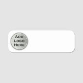 Addieren Sie Ihren trockenen Löschen-Namensschild Namensschild (Vorderseite)