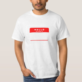 Addieren Sie jeden möglichen Namen T-Shirt