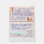 Addieren Sie Lieblingsrezeptgewohnheit Ihrer Geschirrtuch (Vertikal)