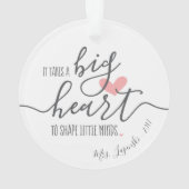 Addieren Sie Namen u. das Jahr, personalisiert Ornament (Rückseite)