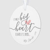 Addieren Sie Namen u. das Jahr, personalisiert Ornament (Vorderseite)