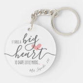 Addieren Sie Namen u. das Jahr, personalisiert Schlüsselanhänger (Rückseite)