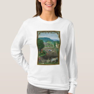Addieren Sie Oktober 18855: , von einem BO pflüge T-Shirt