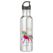 Addieren Sie personalisierten Edelstahlflasche (Vorderseite)