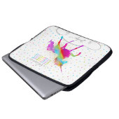 Addieren Sie personalisierten Laptopschutzhülle (Vorne Knopf)