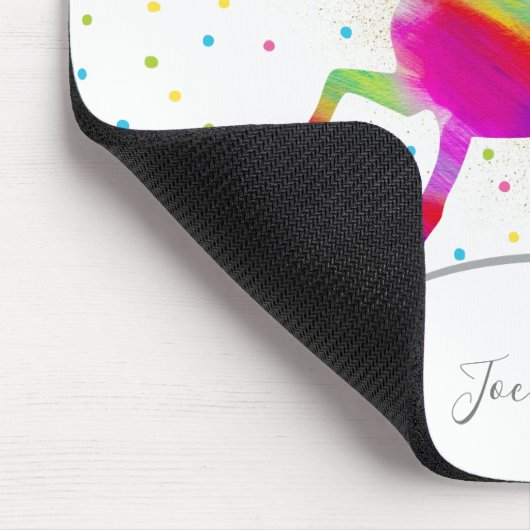 Addieren Sie personalisierten Mousepad (Ecke)