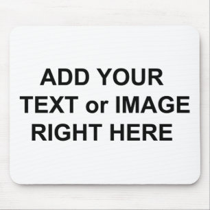 Addieren Sie Text und Bilder, um Geschenke zu Mousepad