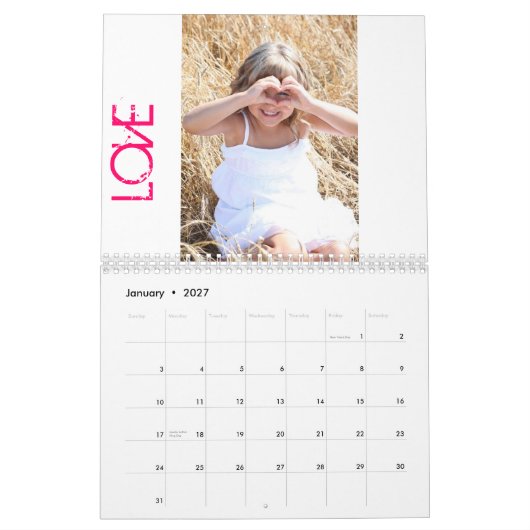 Addies Engel Kalender (Jan 2027)