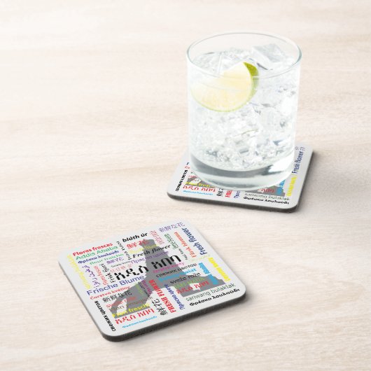 Addis Ababa Getränkeuntersetzer (Rechte Seite)