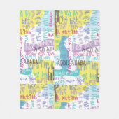 Addis Ababa Sefer Fleecedecke (Vorderseite)