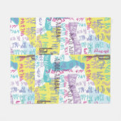 Addis Ababa Sefer Fleecedecke (Vorderseite (Horizontal))