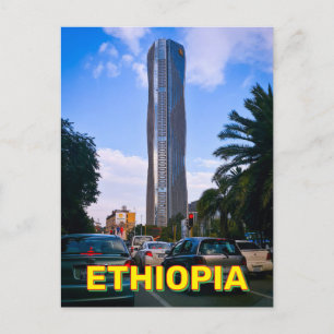 Addis Abeba, Äthiopien Postkarte