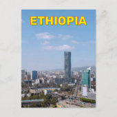 Addis Abeba, Äthiopien Postkarte (Vorderseite)