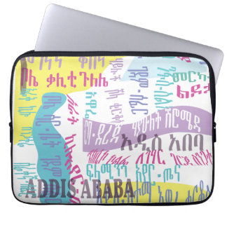 Addis Abeba Sefer Laptopschutzhülle