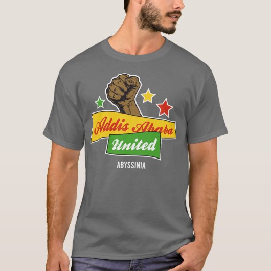 Addis Abeba vereinigte T-Shirt (Vorderseite)