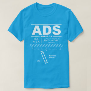Addison Airport ADS T - Shirt